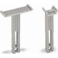 WAGO 249-118 Groepsschilddrager Grijs 100 stuk(s)