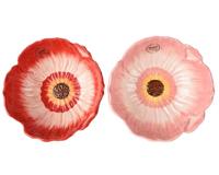 Schaal Bloem dolomiet Ø16xH6cm - thumbnail