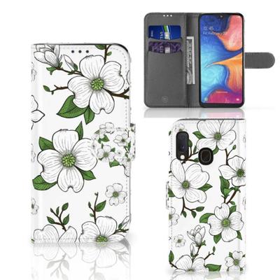Samsung Galaxy A20e Hoesje Dogwood Flowers Samsung Galaxy A20e Hoesje Dogwood Flowers