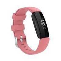 Fitbit Inspire 2 & Ace 3 - Sportbandje met gesp - Maat: Large - Oudroze - thumbnail