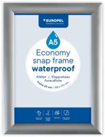 Europel clicklijst Economy, waterdicht, lijst 25 mm, ft A5, zilver - thumbnail