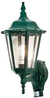 Konstsmide Firenze 7236-600 Buitenlamp met bewegingsmelder (wand) E27 100 W Groen - thumbnail