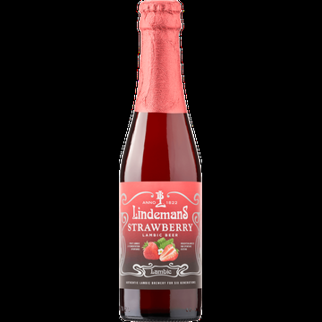 Lindemans Aardbeien Fruitbier Fles 250ML bij Jumbo