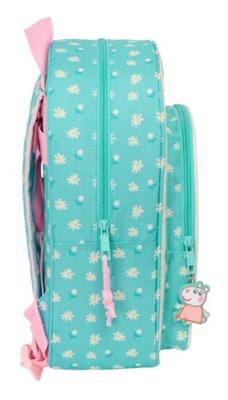 Schoolrugzak Peppa Pig Pretty flowers Geel Munt 26 x 34 x 11 cm