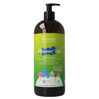 Benecos natural beauty Natural shower gel family size wellness moment 950 Milliliter Benecos natural beauty Natural shower gel family size wellness moment 950 Milliliter