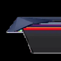 Senz Large Stick Stormparaplu - thumbnail