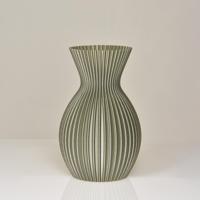 Lily 3D vaas 20x13cm Champagne Metallic - thumbnail