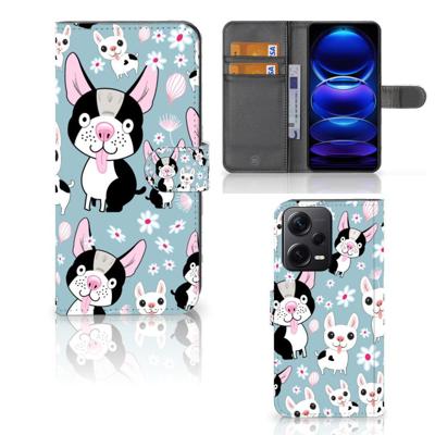 Xiaomi Poco X5 Pro | Note 12 Pro 5G | Telefoonhoesje | Met pasjeshouder | Hondjes