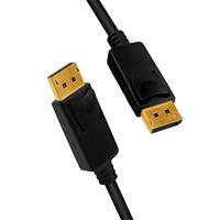 LogiLink CV0120 DisplayPort kabel 2 m Zwart - thumbnail