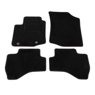 Automatten op maat - zwart stof - Citroen C1 (2e generatie) vanaf 2014