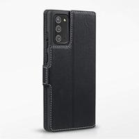 Qubits - slim wallet hoes - Samsung Galaxy Note 20 - Zwart - thumbnail
