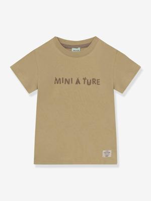 T-shirt voor kinderen MATCHARLEY MINI A TURE van biologisch katoen groen