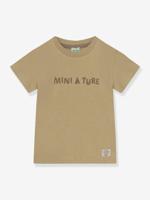 T-shirt voor kinderen MATCHARLEY MINI A TURE van biologisch katoen groen - thumbnail