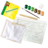 SES gips gieten en schilderen - dinowereld - thumbnail