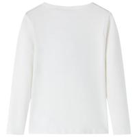 Kindershirt met lange mouwen dierenprint 92 ecru - thumbnail