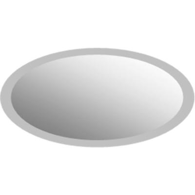 Spiegel Basic Plieger Met Satijn Facetrand 30x45cm Ovaal