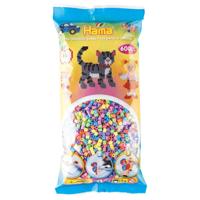 Hama strijkkralen pastelmix, 6000st. - thumbnail
