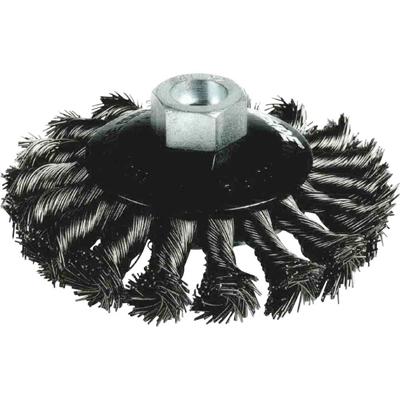 IRONSIDE Schijfborstel 115mm/22,2 geklopt, voor haakse slijper 243000 1 stuk(s)