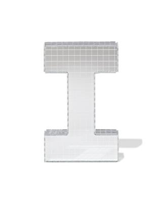 HEMA Discoletter I 10x9x10cm (zilver)