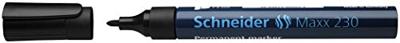 Schneider Marker permanent 230 rond zwart 10st