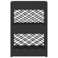 VidaXL Paraplu standaard zwart 28 x 12 x 41 cm staal - thumbnail