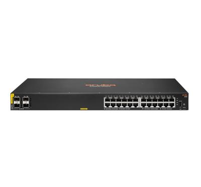 HPE - AN CAMPUS AOS-CX (WB) BTO Hewlett Packard Enterprise Aruba 6100 24G CL4 4SFP+ Stock