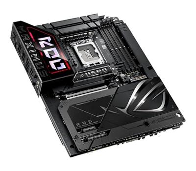 ASUS rog maximus z890 hero btf socket 1851 moederbord (zwart, raid, 5 gb-lan, wi-fi 7, bt, sound, atx)