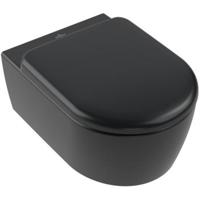 Villeroy & Boch Skyla hangtoilet met TwistFlush pure black - thumbnail