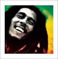 Kunstdruk Bob Marley - Paint 40x40cm - thumbnail