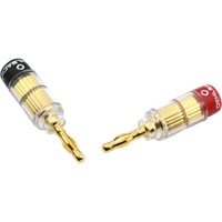 Oehlbach: Banana Solution Stekker < 6mm² - 4 stuks - Goud - thumbnail