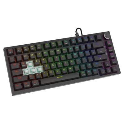 Savio ASTRAL BLACK JADE toetsenbord Gamen USB QWERTY US International Zwart