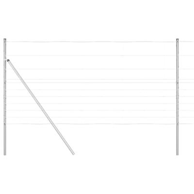 VidaXL Afrasteringspaal gegalvaniseerd 25 x 1,2 m staal VidaXL Afrasteringspaal gegalvaniseerd 25 x 1,2 m staal