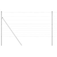 Weidehekwerk Zilver 25 x 1.2 m Gegalvaniseerd staal - thumbnail