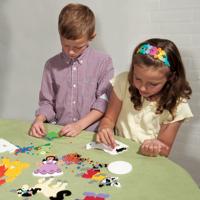 Hama Strijkkralen Grondborden Dieren 4 Stuks - thumbnail