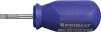 Promat/Tecwerk Schroevendraaier | snedebreedte 4 mm | klinglengte 25 mm 1-componentengreep | ronde kling - 4000827011 - thumbnail