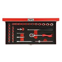 Gedore RED R49014033 3300001 Dopsleutelset Metrisch 1/4 - thumbnail