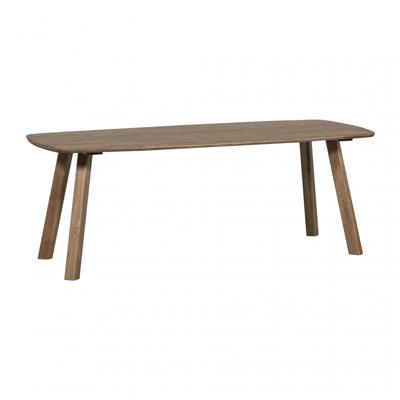 Woood Tablo eettafel Deens ovaal 180x100 cm Cashmere Brown Woood Tablo eettafel Deens ovaal 180x100 cm Cashmere Brown