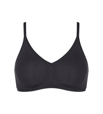 Katoenen soft Bh zonder beugel - Daily Cotton soft bra - Biologisch katoenen bralette met sluiting