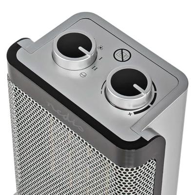 Keramische PTC-Ventilatorkachel | 1000 / 1500 W | 2 Verwarmingsmodi | Instelbare thermostaat | Draait automatisch | Oververhittingsbeveiliging | Omvalpreventie Keramische PTC-Ventilatorkachel | 1000 / 1500 W | 2 Verwarmingsmodi | Instelbare thermostaat | Draait automatisch | Oververhittingsbeveiliging | Omvalpreventie
