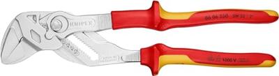 Knipex Sleuteltang | 250 mm Lengte | Tang en Schroefsleutel in Eén | Geïsoleerd | Meer-Componentengrepen - 86 06 250 SB