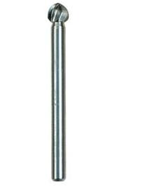 Dremel 192 Hogesnelheidsfrees 4,8 mm Dremel 192 Schacht-Ø 3,2 mm 2 stuk(s)
