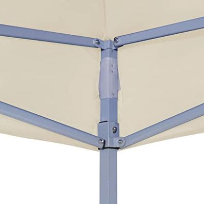 VidaXL Partytentdak 270 g/m² 4,5x3 m crèmekleurig - thumbnail