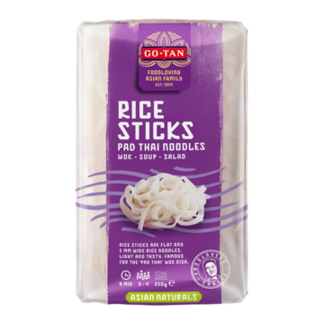 GoTan Rice sticks Pad Thai noodles 250g bij Jumbo