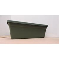 Elho green basics trough balkonbak 40 leaf green - thumbnail