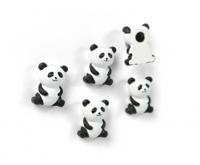 Trendform Magnetische Panda - set van 5 zwart/wit - thumbnail