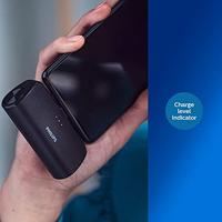 Philips DLP2510C/03 powerbank Lithium-Ion (Li-Ion) 2500 mAh Draadloos opladen Zwart - thumbnail