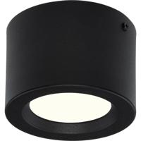 LED Downlight Opbouw Rond 5W - Natuurlijk Wit 4200K - Mat Zwart - Ø105mm - thumbnail