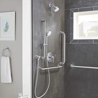 Grohe Essentials wandgreep 60 cm. recht Chroom - thumbnail