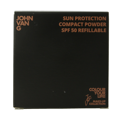 John van G Sun protection compact powder SPF50 refill 45 1 Stuks