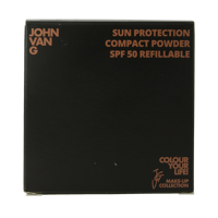 John van G Sun protection compact powder SPF50 refill 45 1 Stuks - thumbnail